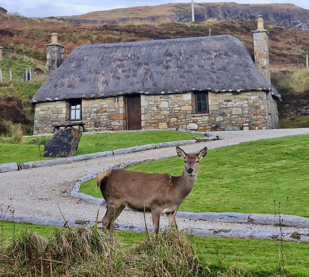 Tigh Mairi At Mary'S Thatched Cottages Elgol Eksteriør billede